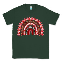 Sports Green valentines day rainbow Classic Tee - RanaPortraitStore