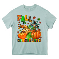 Arona fall for jesus he never leaves Heavy Core Tee - MaliasSmallBusiness