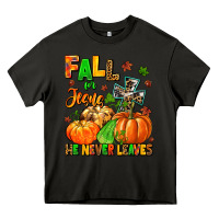 Asphalt fall for jesus he never leaves Heavy Core Tee - MaliasSmallBusiness