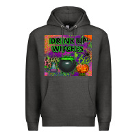 Charcoal Heather drink up witches tumbler Premium Hoodie - BundleAndBundleShop