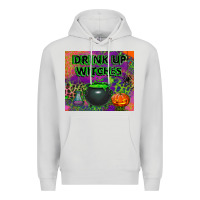 Dove Grey drink up witches tumbler Premium Hoodie - BundleAndBundleShop