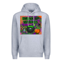 Heather Grey drink up witches tumbler Premium Hoodie - BundleAndBundleShop