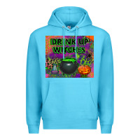 Ocean Blue drink up witches tumbler Premium Hoodie - BundleAndBundleShop