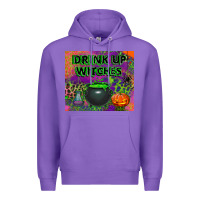 Purple drink up witches tumbler Premium Hoodie - BundleAndBundleShop