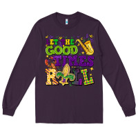Plum let the good times roll Long Sleeve Tee - CowGirlArtShop
