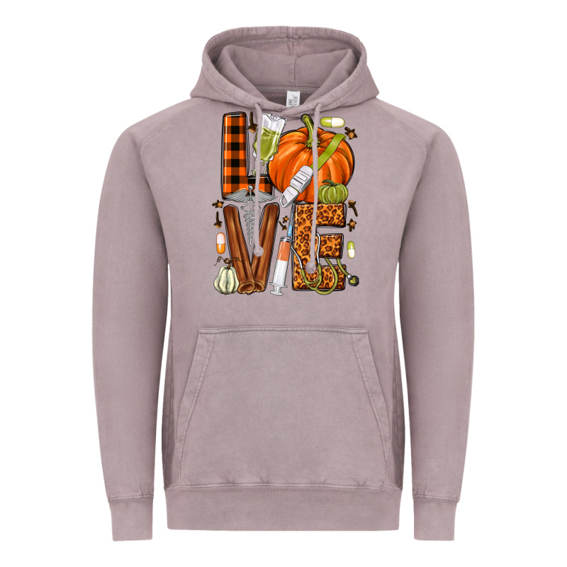 Fall Nurse Love Vintage Hoodie by NancyCooperArtShop | Teevron