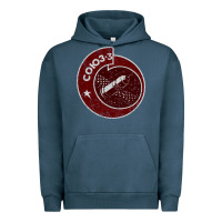 Pigment Midnight Navy soyuz 3 space program Urban Hoodie - tuanDangUi
