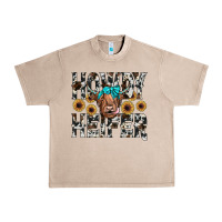 French Oak howdy heıfer Urban Heavy Tee - JahusDesignShop