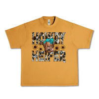 Peanut Butter howdy heıfer Urban Heavy Tee - JahusDesignShop