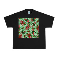 Black Christmas candy cane Urban Heavy Tee - NancyCooperArtShop