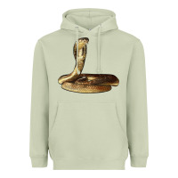 Matcha king cobra snake Heavyweight Hoodie - LillyAllenDesigns