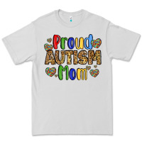 Dove Grey proud autism mom design Premium Tee - LillyAllenDesigns