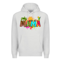 Dove Grey summer mama Premium Hoodie - RanaPortraitStore