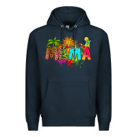 Navy summer mama Premium Hoodie - RanaPortraitStore