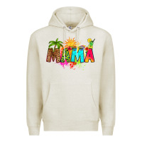 Oatmeal Heather summer mama Premium Hoodie - RanaPortraitStore