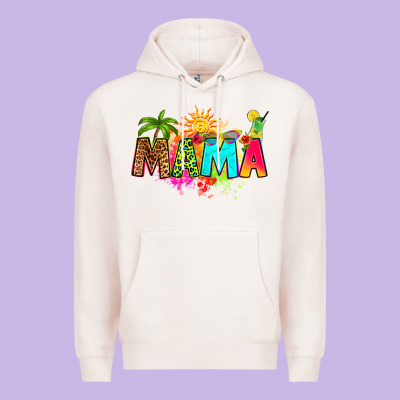 Summer Mama Premium Hoodie Designed By Ranaportraitstore