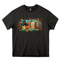 Asphalt gobble with thanksgiving turkeys Heavy Core Tee - MaliasSmallBusiness