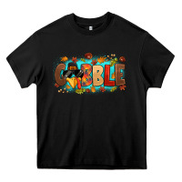 Gobble With Thanksgiving Turkeys Heavy Core Tee | Teevron