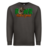 Smoke Rawr Dinosaur Premium Sweatshirt - LillyAllenDesigns
