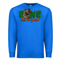 True Royal Rawr Dinosaur Premium Sweatshirt - LillyAllenDesigns