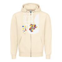 Sandshell Autism Different Makes You Beautiful Zipper Hoodie - CowhideDigitalArt