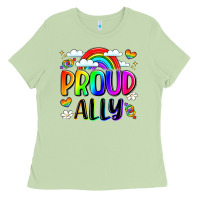 Matcha proud ally Ladies Tee - LillyAllenDesigns