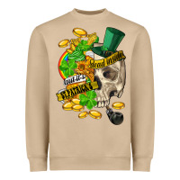 Mushroom when you are dead inside but its st.patricks Heavyweight Sweatshirt - FaDigitalArtStudio