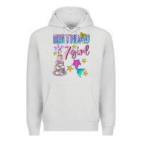 Dove Grey birthday girl 7 Premium Hoodie - BundleAndBundleShop