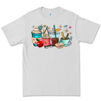 Dove Grey teacher coffee cups Premium Tee - RanaPortraitStore