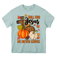 Arona fall for jesus he never leaves Heavy Core Tee - MaliasSmallBusiness