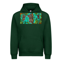 Forest Green koala license plate Urban Hoodie - BarkalooDesign