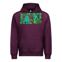 Mauve Wine koala license plate Urban Hoodie - BarkalooDesign