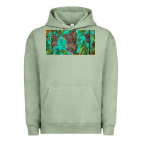 Pigment Oil Green koala license plate Urban Hoodie - BarkalooDesign