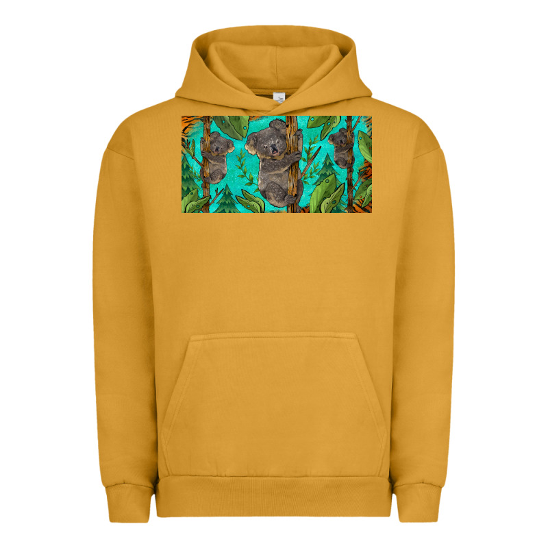 Koala License Plate Urban Hoodie by BarkalooDesign | Teevron