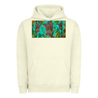 Pigment Pistachio koala license plate Urban Hoodie - BarkalooDesign