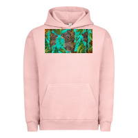 Pigment Salmon koala license plate Urban Hoodie - BarkalooDesign