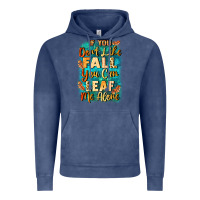 Vintage Denim If you don't like Fall you can leaf me alone Vintage Hoodie - NancyCooperArtShop