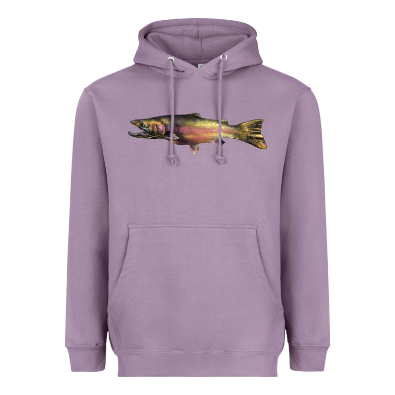 Steelhead Trout Heavyweight Hoodie by LillyAllenDesigns | Teevron