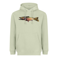 Matcha Steelhead Trout Heavyweight Hoodie - LillyAllenDesigns