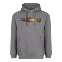 Storm Steelhead Trout Heavyweight Hoodie - LillyAllenDesigns