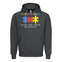 Smoke Autistic Pride Autism Awareness Zipper Hoodie - CowhideDigitalArt