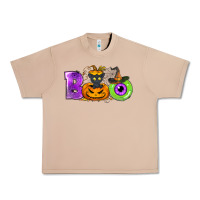 Burro Boo Halloween Urban Heavy Tee - NancyCooperArtShop
