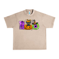 French Oak Boo Halloween Urban Heavy Tee - NancyCooperArtShop