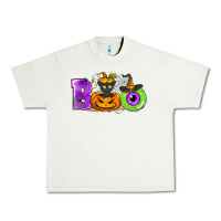 Pistachio Boo Halloween Urban Heavy Tee - NancyCooperArtShop