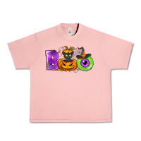 Salmon Boo Halloween Urban Heavy Tee - NancyCooperArtShop