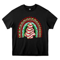 Black little debbie tree cakes rainbow Heavy Core Tee - JahusDesignShop