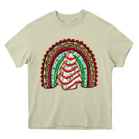 Mossy little debbie tree cakes rainbow Heavy Core Tee - JahusDesignShop