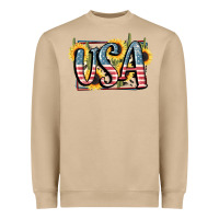 Usa 4th Of July Heavyweight Sweatshirt | Teevron