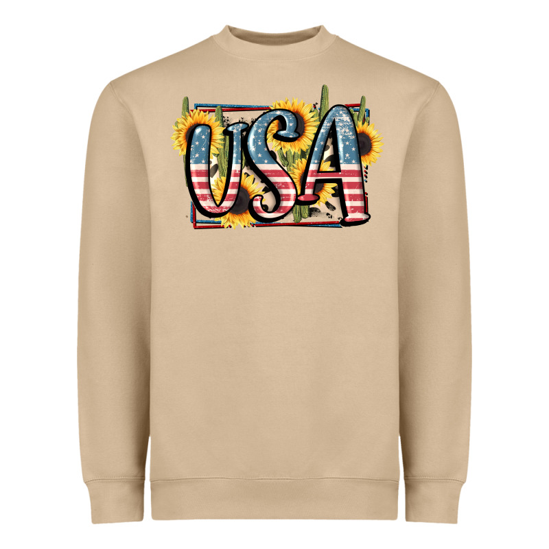 Usa 4th Of July Heavyweight Sweatshirt by FaDigitalArtStudio | Teevron