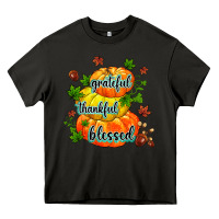 Asphalt grateful thankful blessed Heavy Core Tee - MaliasSmallBusiness